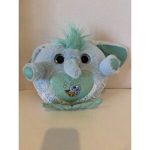 ZURU Rainbocorns Elephant Plush Blue Sequin Belly Surprise Toy